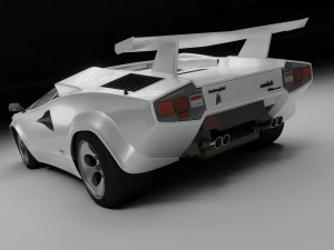 Countach 88 3D Model