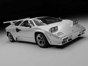 Countach 88 Model 3D