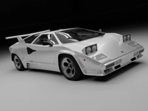 Countach 88 3D Model