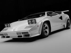 Countach 88 Model 3D