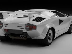 Countach 88 3D Model