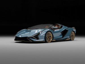 Sian roadster 3D Модель