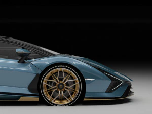 Sian roadster 3D Model