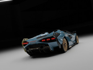 Sian roadster Modelo 3D