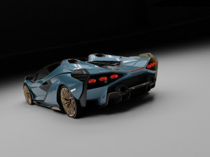 Sian roadster Modelo 3D