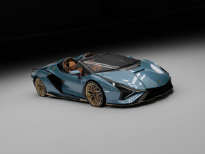 Sian roadster Modelo 3D