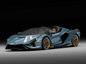 Sian roadster Modelo 3D