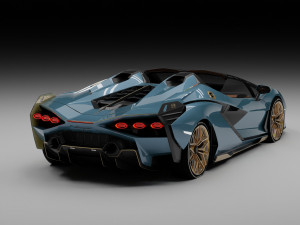 Sian roadster Modelo 3D