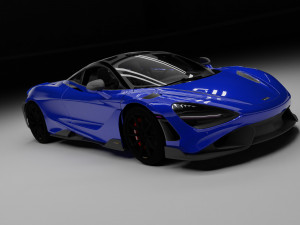 Mclaren 765 LT Modelo 3D