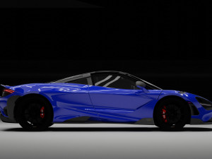 Mclaren 765 LT Modelo 3D