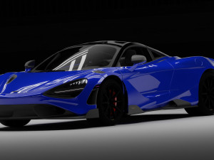 Mclaren 765 LT Modelo 3D