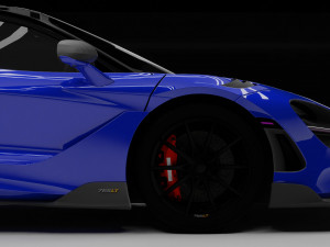 Mclaren 765 LT Modelo 3D