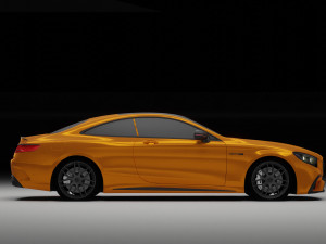 Mercedes Benz s 63 amg 3D 모델