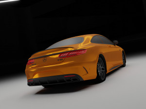 Mercedes Benz s 63 amg 3D 모델