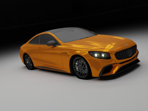 Mercedes Benz s 63 amg 3D 모델