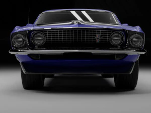 Jefe Mustang Modelo 3D