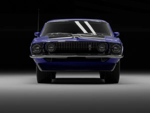 Jefe Mustang Modelo 3D