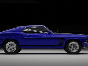 Mustang Boss Modelo 3D