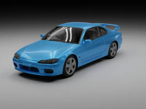 Nissan Silvia 3D Model