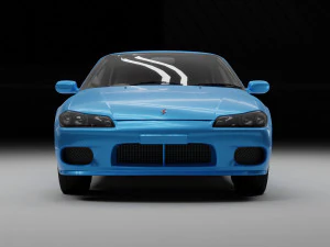 Nissan Silvia 3D Model