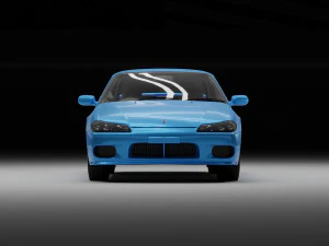 Nissan Silvia 3D Model