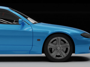 Nissan Silvia 3Dモデル