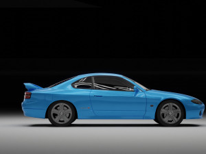 Nissan Silvia 3Dモデル