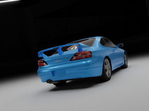 Nissan Silvia 3Dモデル