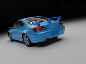 Nissan Silvia 3Dモデル