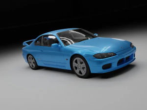 Nissan Silvia 3D Model