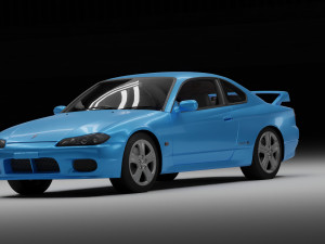 Nissan Silvia 3Dモデル