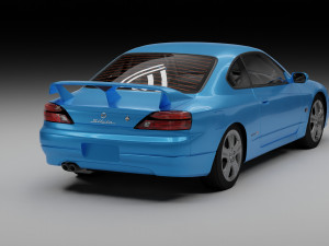 Nissan Silvia 3Dモデル