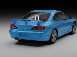 Nissan Silvia 3D Model
