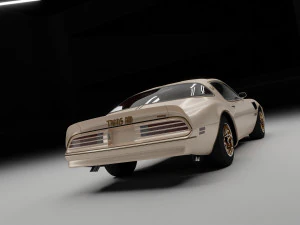 Pontiac Trans Am Modelo 3D