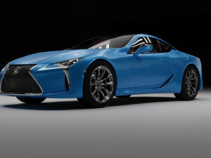 Lexus LC500 Modelo 3D