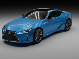 Lexus LC500 Modelo 3D