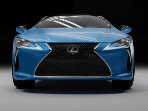 Lexus LC500 3D Model