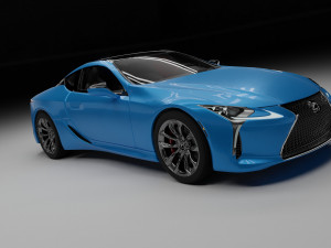 Lexus LC500 Modelo 3D