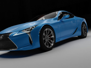 Lexus LC500 Modelo 3D