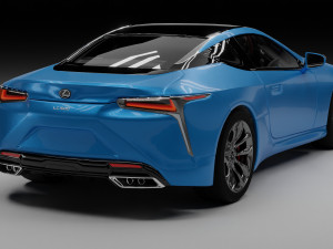Lexus LC500 Modelo 3D