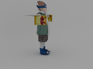 Choji Akimichi 3Dモデル