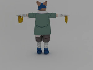 Choji Akimichi 3D Model