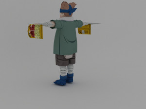 Choji Akimichi 3Dモデル
