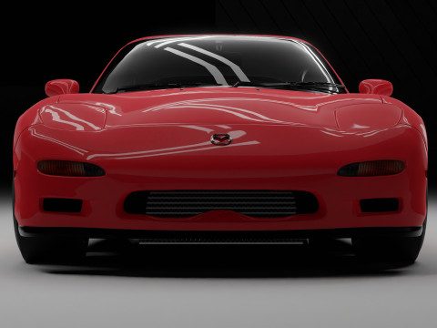 Mazda RX 7 FD3S Model 3D