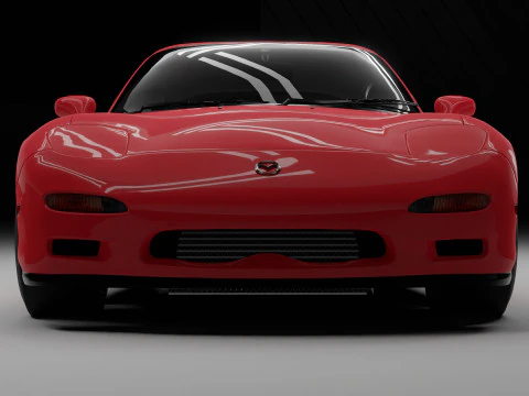 Mazda RX 7 FD3S 3D Model