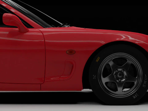 Mazda RX 7 FD3S 3D Model