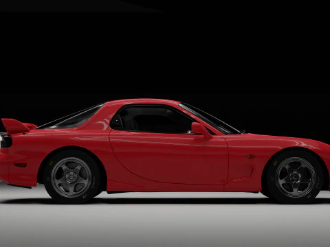 Mazda RX 7 FD3S 3D Model