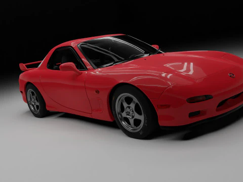 Mazda RX 7 FD3S 3D Model
