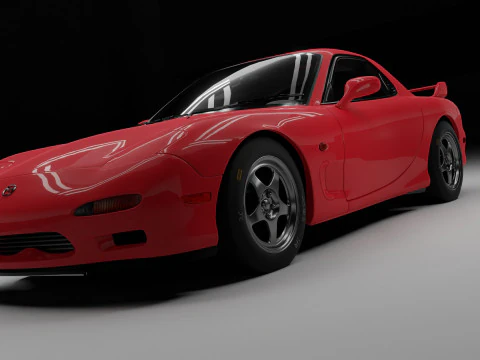 Mazda RX 7 FD3S 3D Model
