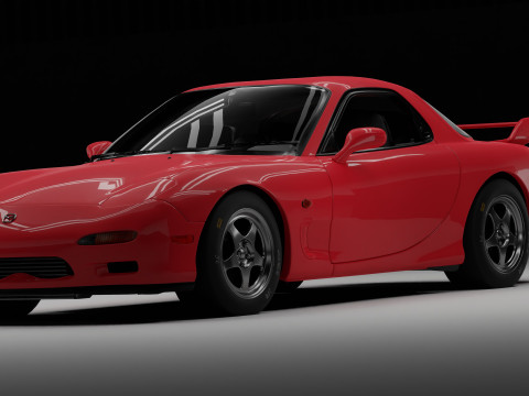 Mazda RX 7 FD3S Model 3D